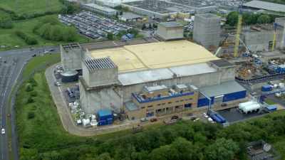 It's here that every jet engine
produced in the neighboring assemble line - Europe From Above