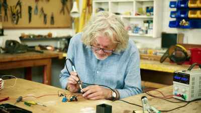 'It's here that I spend
increasing amounts of time - James May and the Dull Men