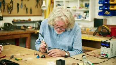 It's here that I spend
increasing amounts of time - James May and the Dull Men
