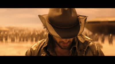 In Southern accent It's high noon at the edge of the universe folksdramatic music swellsNow we're facing a powerful enemyAn alien species born of the worst of humanity's traitsWell what our enemy doesn't seeis that their demise is imminentAnd the most - The Fall Guy