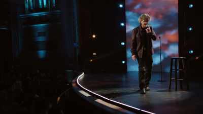 - It's hilarious."
- (AUDIENCE LAUGHING) - Marc Maron: From Bleak to Dark