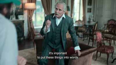 It's important to put
these things into words. - Irma Vep