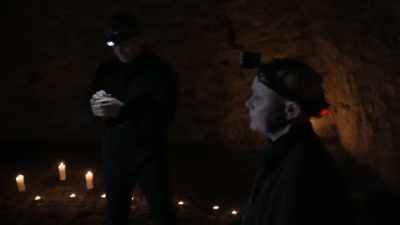 It's important that the group
is focussed and calm. - Spooked Scotland