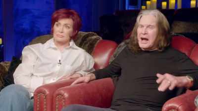 It's in a [bleep] house
and it's... - The Osbournes Want to Believe