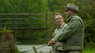 It's in that moment, innit,
when you're writing stuff - Mortimer & Whitehouse: Gone Fishing