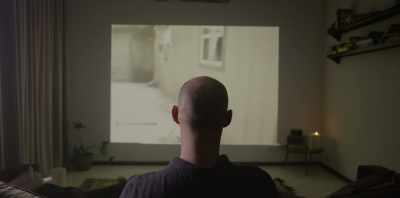 It's in the backyard
of their house, - Chasing the Present