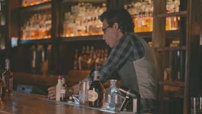 It's infused with cinnamon, - Neat: The Story of Bourbon