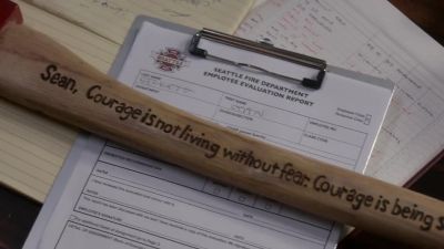 It's inscribed to him. - Station 19