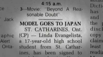 It's ironic that my parents
let me go to Japan - The Super Models