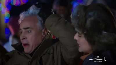 - It's... It's in my hair!
- Come with me. - Baby, It's Cold Inside