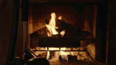 It's -- It's kind of relaxing.
Okay, now. Bye-bye. - Adult Swim Yule Log 2: Branchin' Out