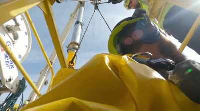 Its job is to siphon off
grit, sludge and trash, - Sewer Divers