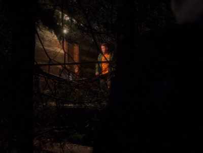 - It's just a door.
- Wait. - In a Violent Nature