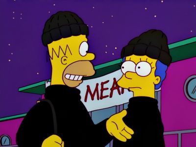 It's just a friendly seal. - The Simpsons