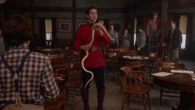 It's just a harmless gopher snake. - When Calls the Heart