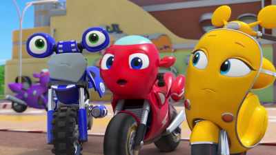 It's just a tire change.
That's nothing to worry about. - Ricky Zoom