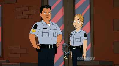 It's just comforting to know
that my book is secure - Corner Gas Animated