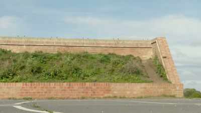 It's just earth revetments and a bit of brickwork. - The Buildings That Fought Hitler