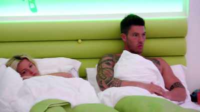 It's just so hard to tell
from his body language. - Love Island
