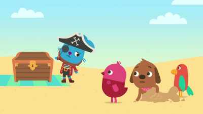 It's just, I thought I was a pirate, - Sago Mini Friends