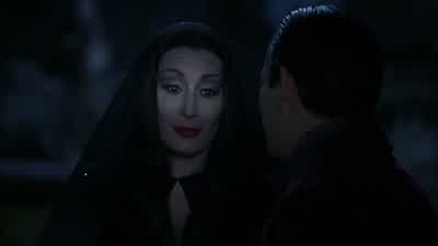 I'm just like any modern woman trying to have it allloving husband a familyIt's just I wish I had more timeto seek out the dark forcesand join their hellish crusade that's all - Addams Family Values