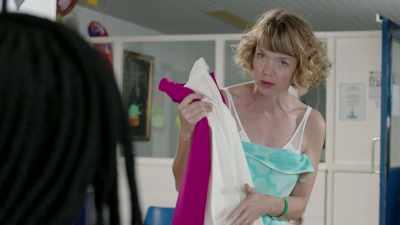It's just my jacket's getting very 
crumpled. It's a designer jacket. - Motherland