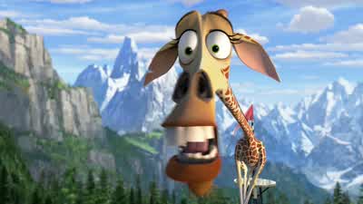 It's just like dancing Melman Two steps forward one step back - Madagascar 3: Europe's Most Wanted
