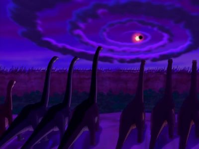 It's just like in my sleepstory - The Land Before Time X: The Great Longneck Migration