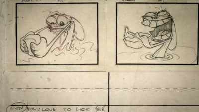 It's just like you try to write a music score
without knowing how to read music, without... - Happy Happy Joy Joy: The Ren & Stimpy Story