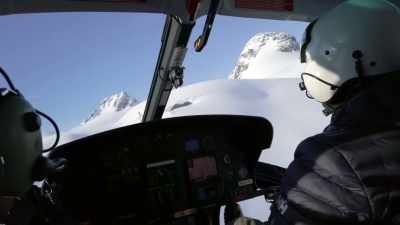It's just massive glaciers
everywhere you look. - Future Retro
