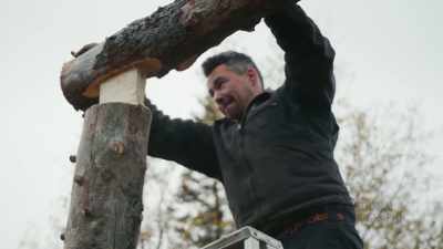 It's just not lined
up with the hole. - Life Below Zero: First Alaskans
