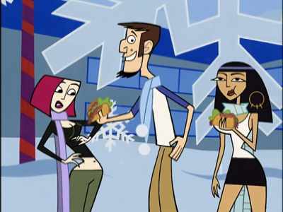 It's just not Snowflake Day
without a lamb taco. - Clone High