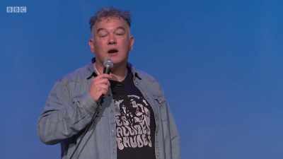 It's just that other comedians'
live DVDs are currently - Stewart Lee: Content Provider