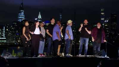 It's just the show didn't really
start until the second comic. - Colin Quinn & Friends: A Parking Lot Comedy Show