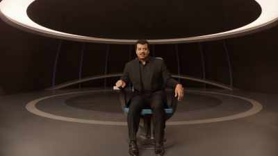 It's just this thick cloudy
atmosphere in which organic - Cosmos: Possible Worlds