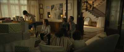 It's just two lines: - After the Wedding