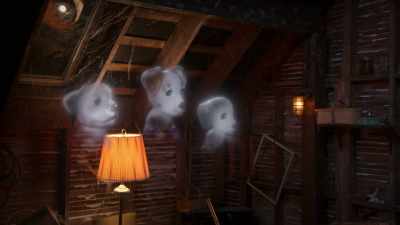 It's just, we've been all
alone in here for boo-jeons. - Phantom Pups