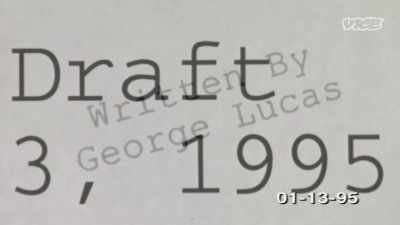 It's jut a dream.
It's just kind of a... - Icons Unearthed: Star Wars