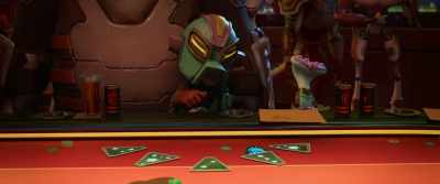 It's kind of like five-card monte
with a few random variables. - My Dad the Bounty Hunter