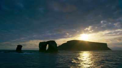 It's known as Darwin Island. - Blue Planet II