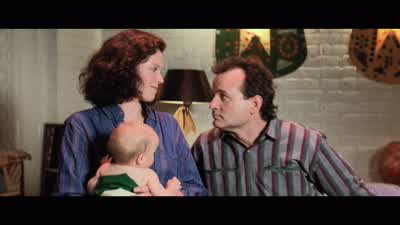 It's so late I really ought to put him downMay I Yeah if you want toYou're shortYour belly button sticks out too farAnd you're a terrible burden on your poor mother - Ghostbusters II