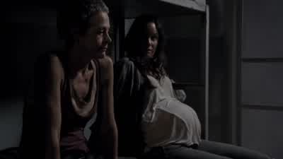 ♪ It's late in the night... - The Walking Dead