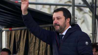 It's leader Matteo Salvini - Stanley Tucci: Searching for Italy