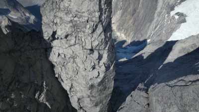 It's like 600 feet straight
down, which is insane, - The Devil's Climb