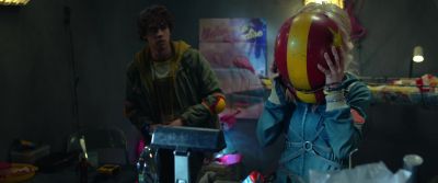 It's like a museum of coolness in here - Turbo Kid