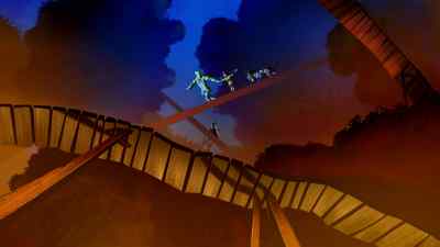- IT'S LIKE
A TREE EXPRESSWAY UP HERE. - Scooby-Doo! Mystery Incorporated