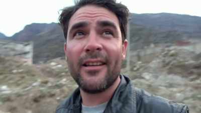 It's like a vision of hell
surrounded by paradise. - From Russia to Iran: Crossing Wild Frontier