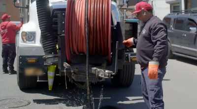 It's like
an underground traffic jam, - Sewer Divers