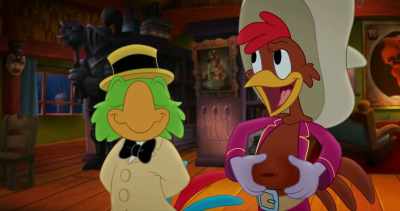 It's like you ate Donald
and he's talking from your stomach! - Legend of the Three Caballeros