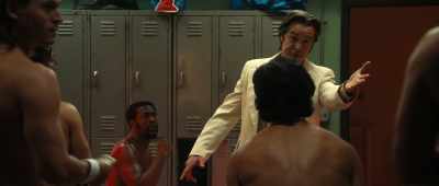 - It's like you got a beaver down there.
- (DANCERS LAUGH) - Welcome to Chippendales
